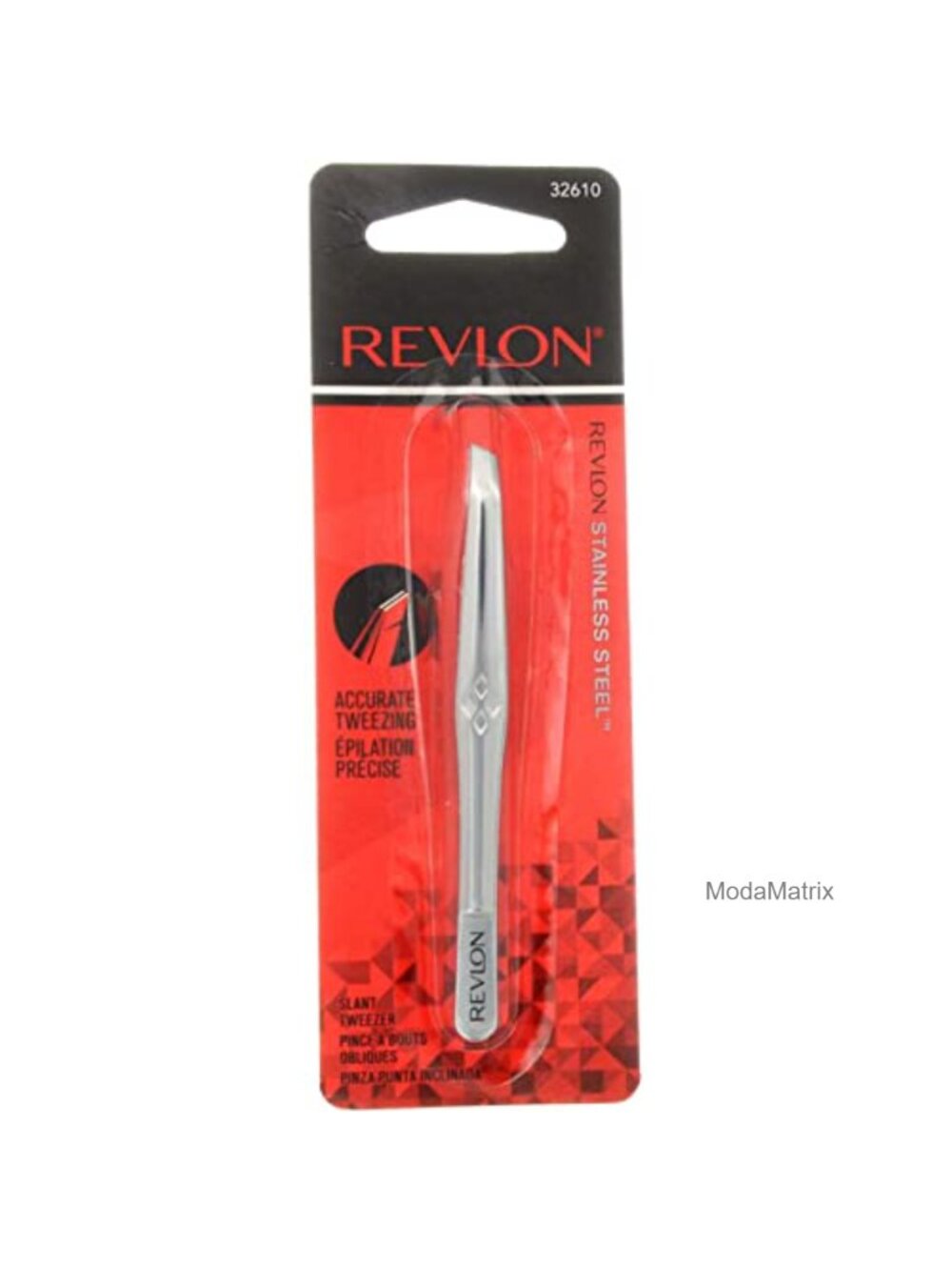 Stainless Steel Tweezers Set Precision Hair Removal